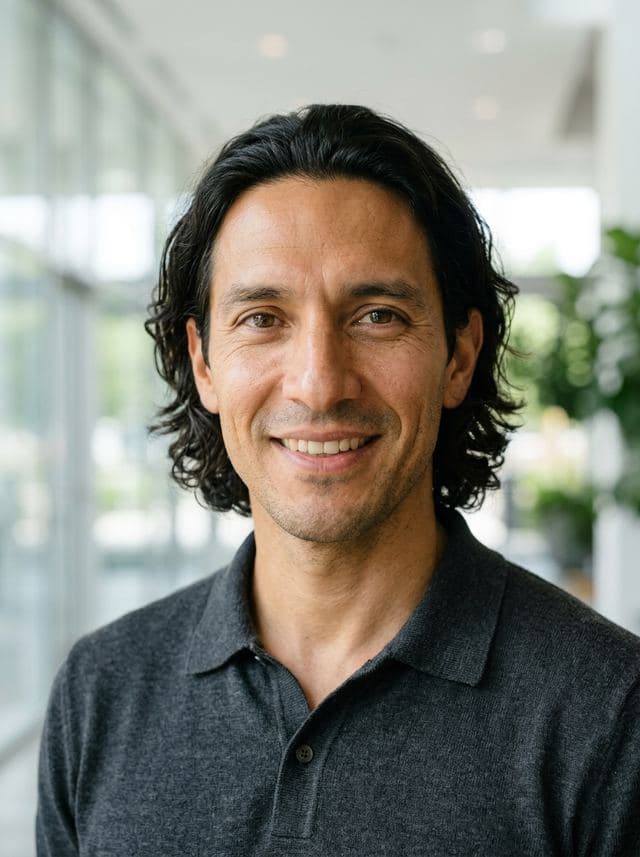 AI generated headshot example