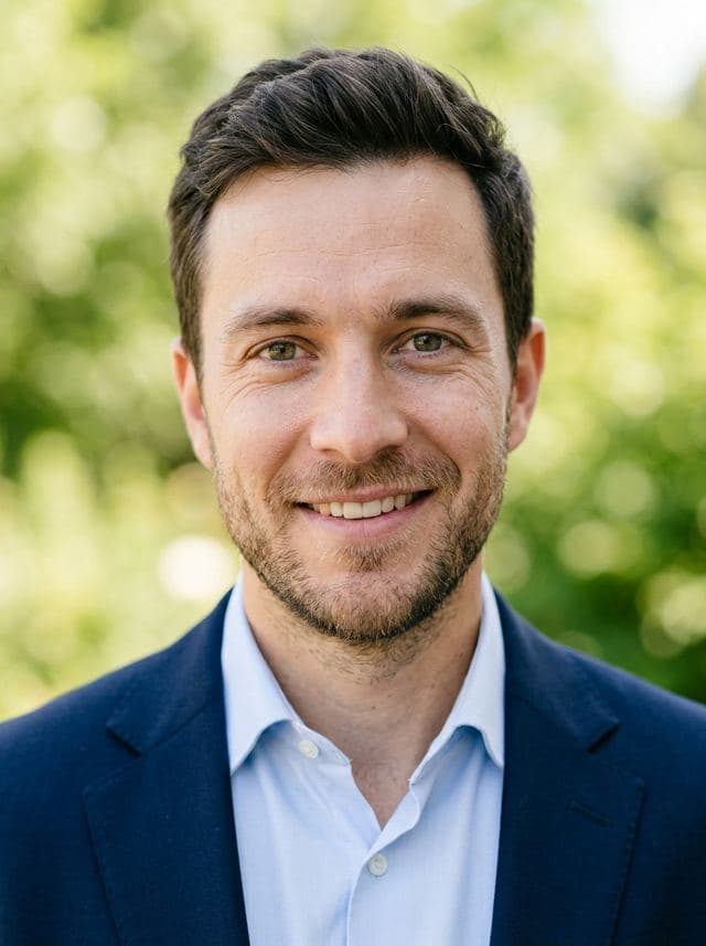 AI generated headshot example