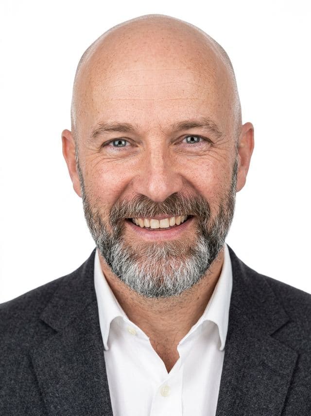 AI generated headshot example